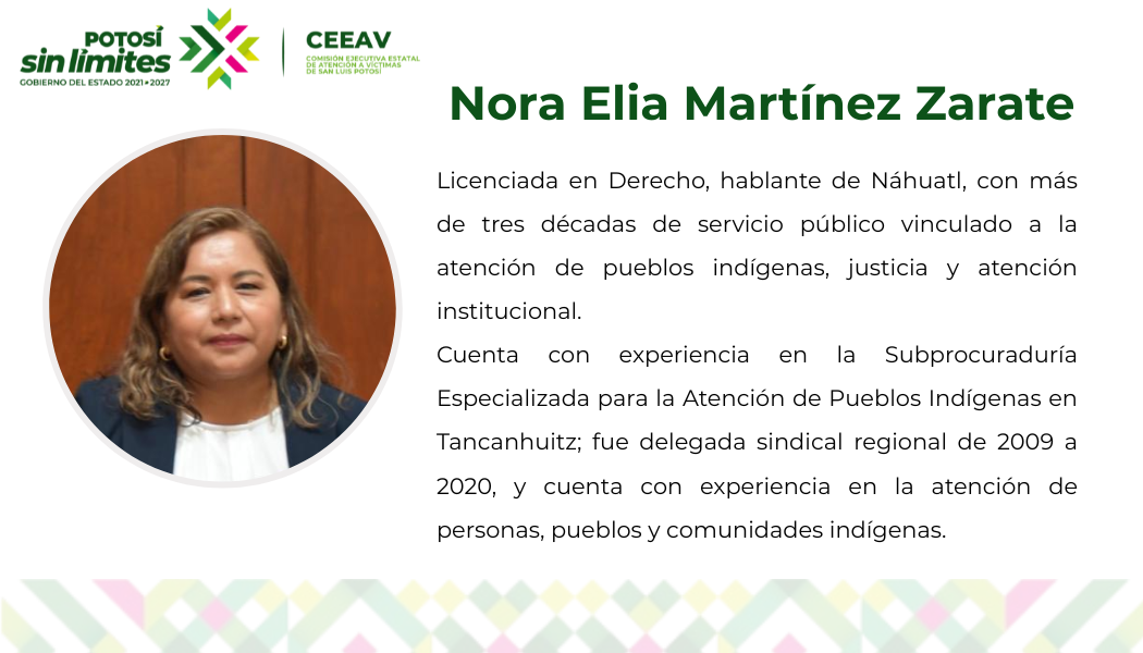 
    
        NORA ELIA MARTINEZ
    
    