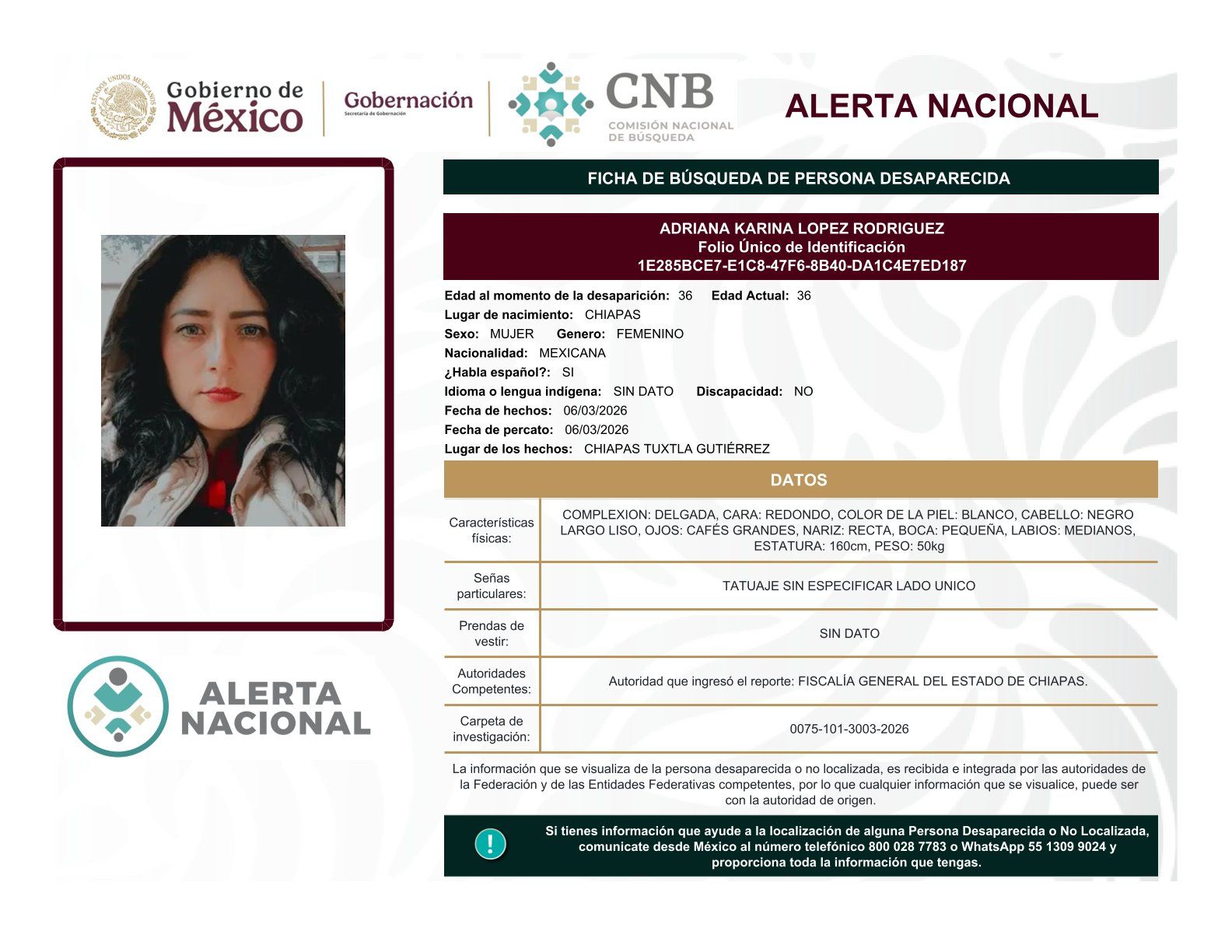 
    
        ADRIANA KARINA LOPEZ RODRIGUEZ
    
    