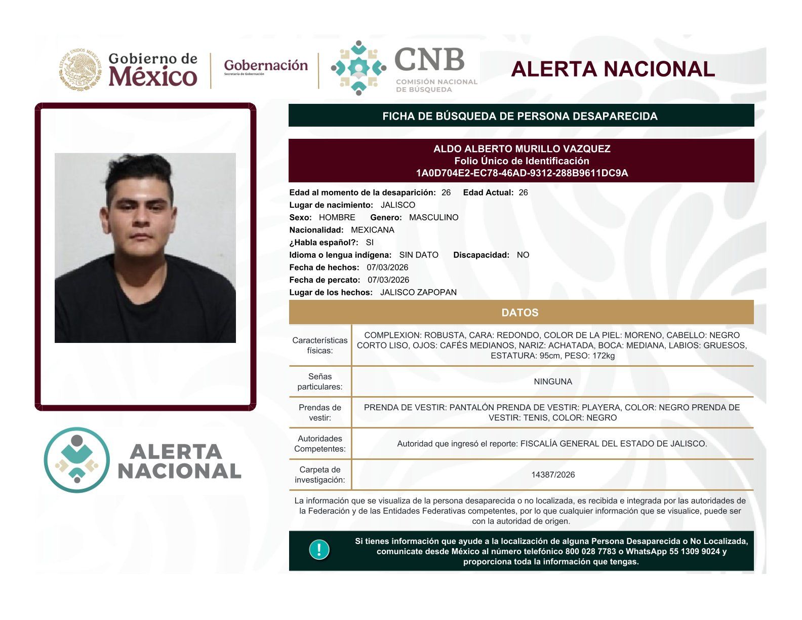 
    
        ALDO ALBERTO MURILLO VAZQUEZ
    
    