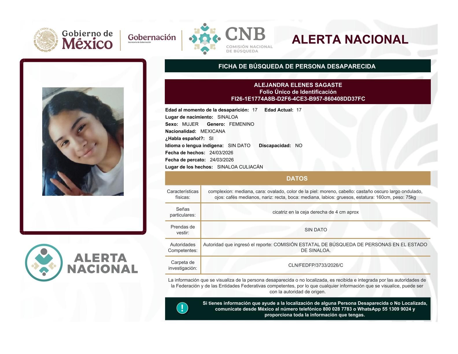 
    
        ALEJANDRA ELENES SAGASTE
    
    