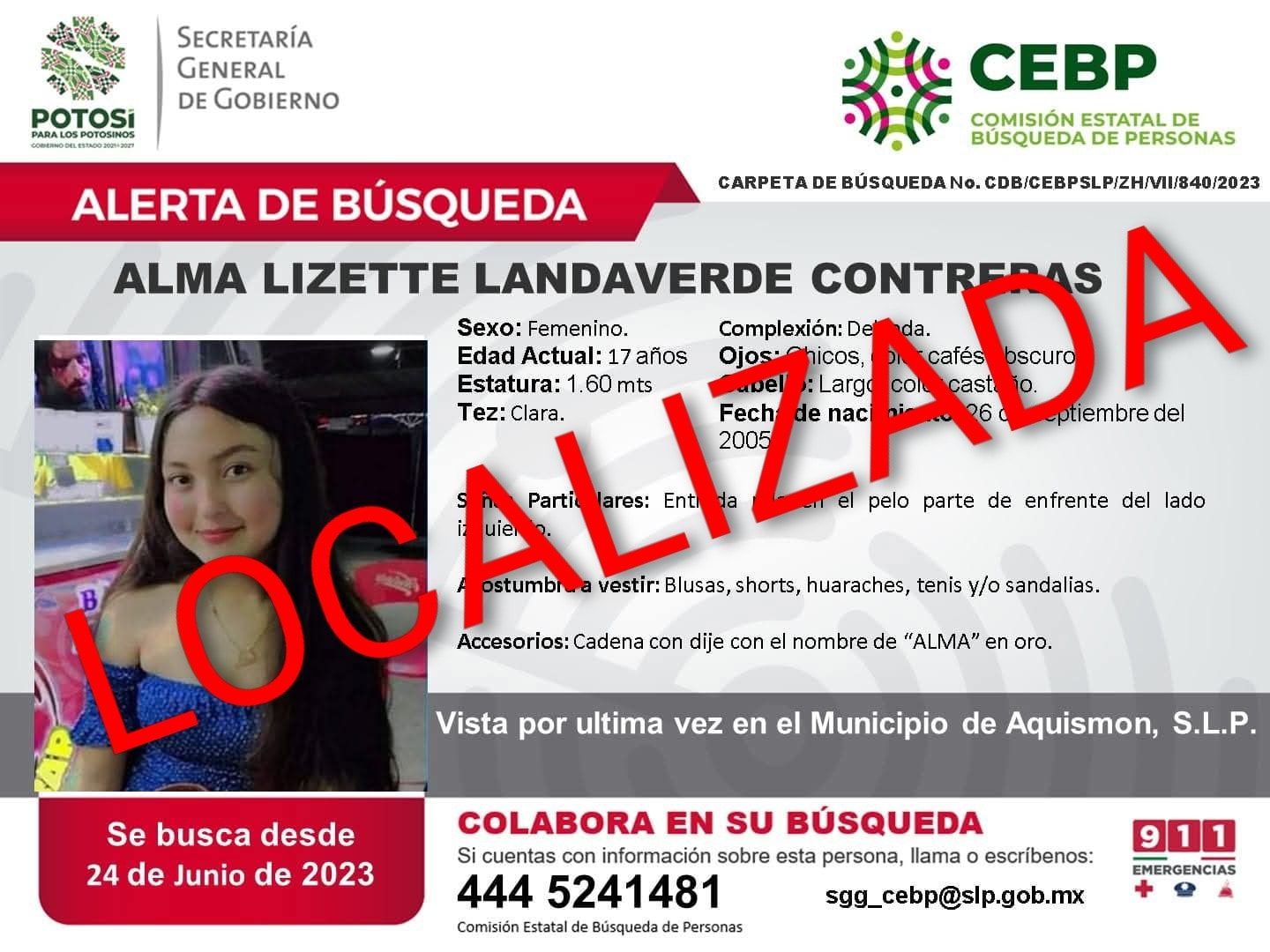 
    
        ALMA LIZETTE LANDAVERDE CONTRERAS
    
    