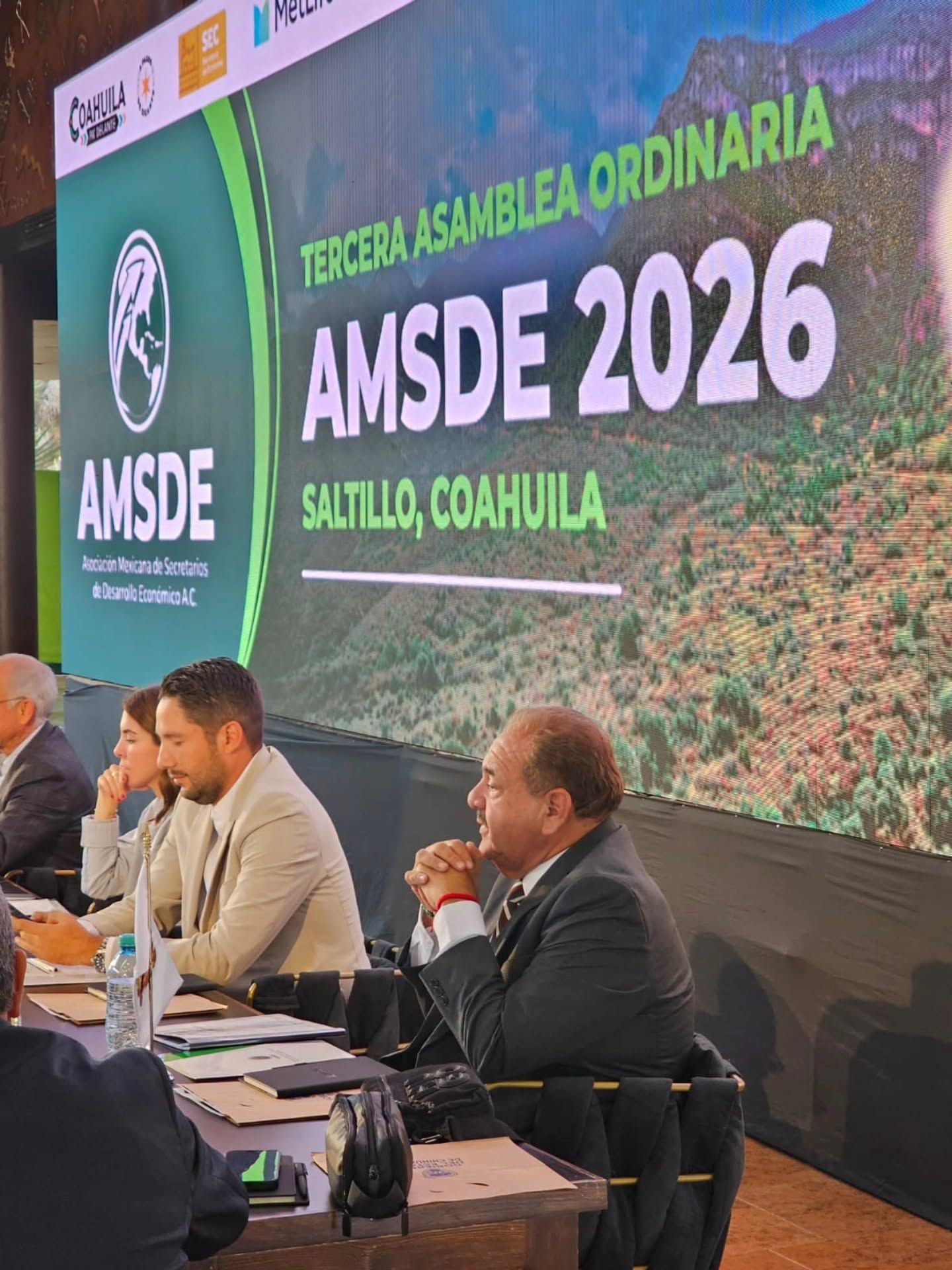 
    
        3a. Asamblea de la Asociación Mexicana de Secretarios de Desarrollo Económico (AMSDE)
    
    