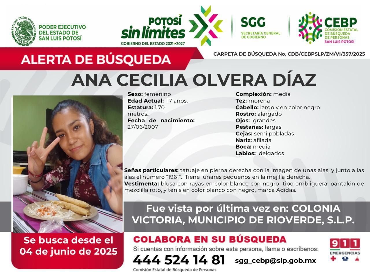 
    
        ANA CECILIA OLVERA DIAZ
    
    