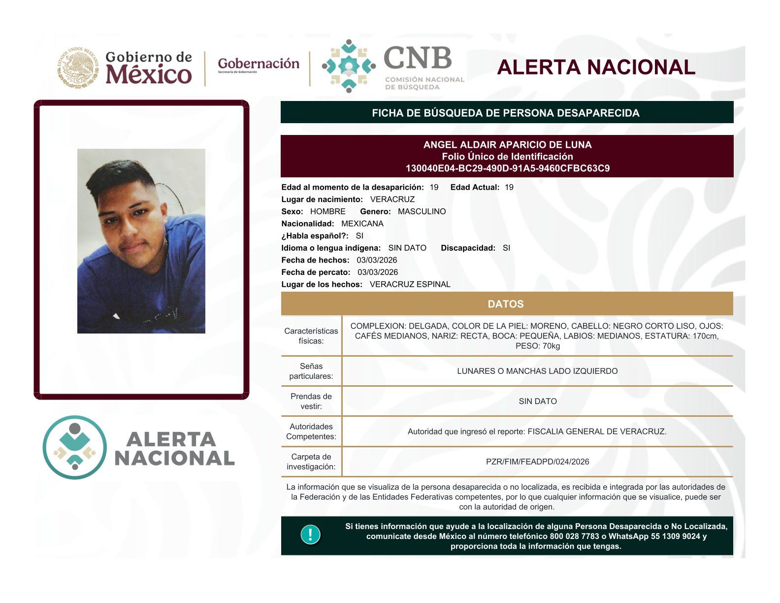 
    
        ANGEL ALDAIR APARICIO DE LUNA
    
    