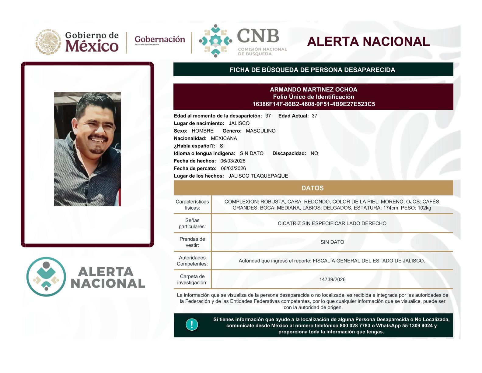 
    
        ARMANDO MARTINEZ OCHOA
    
    