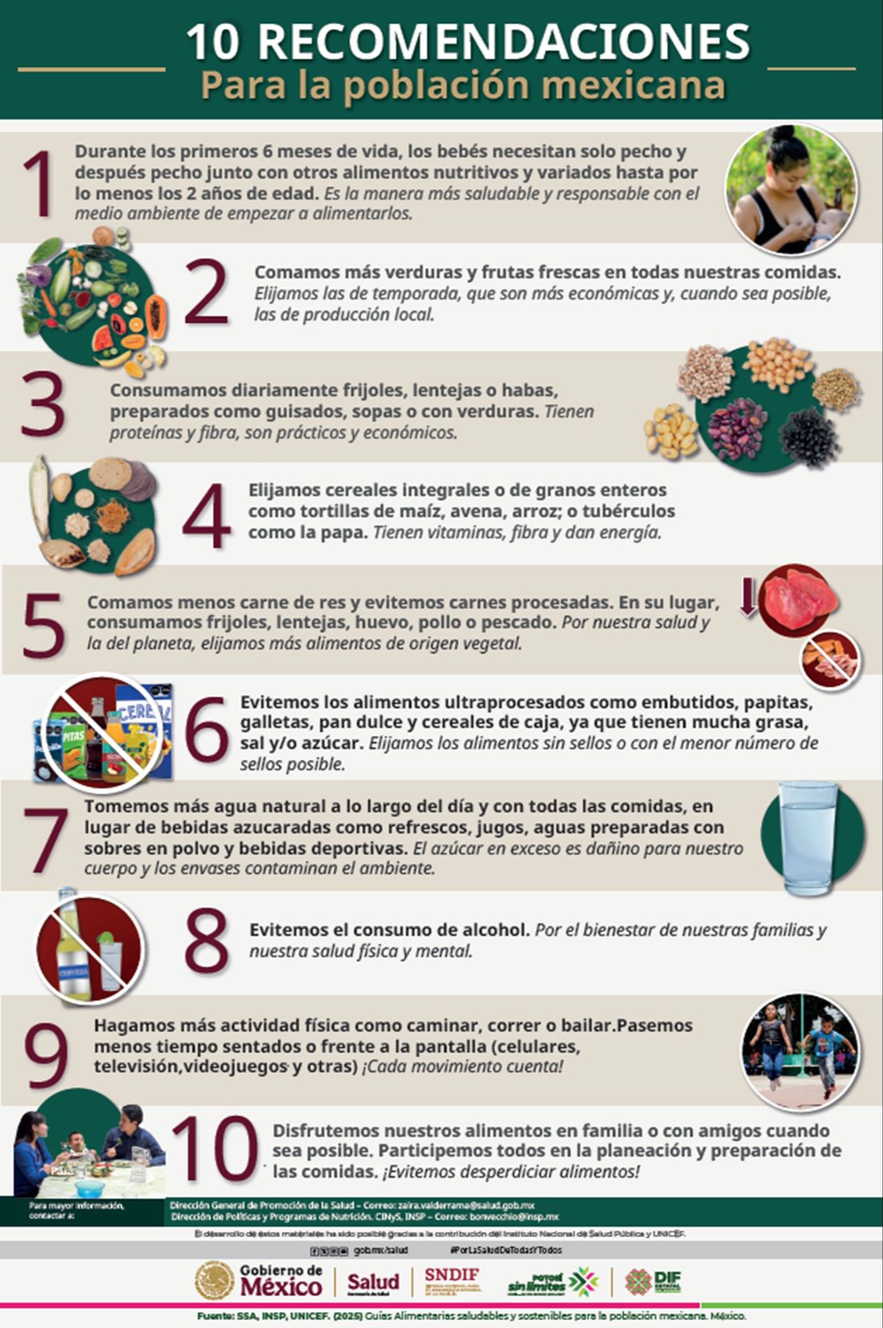 
    
        10 RECOMENDACIONES
    
    