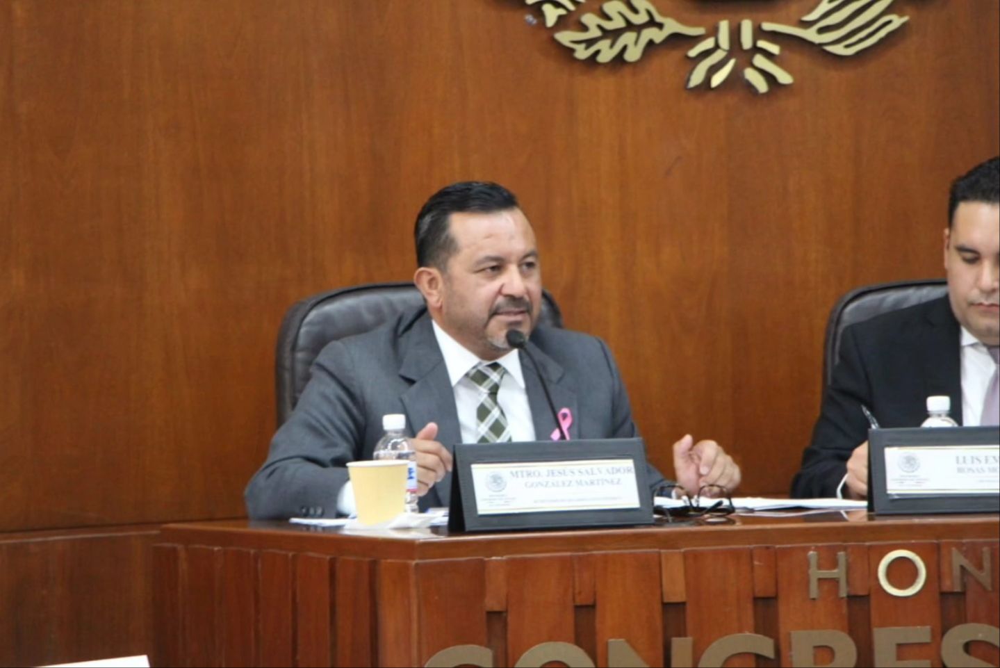 
    
        Comparecencia ante el Honorable Congreso del Estado
    
    