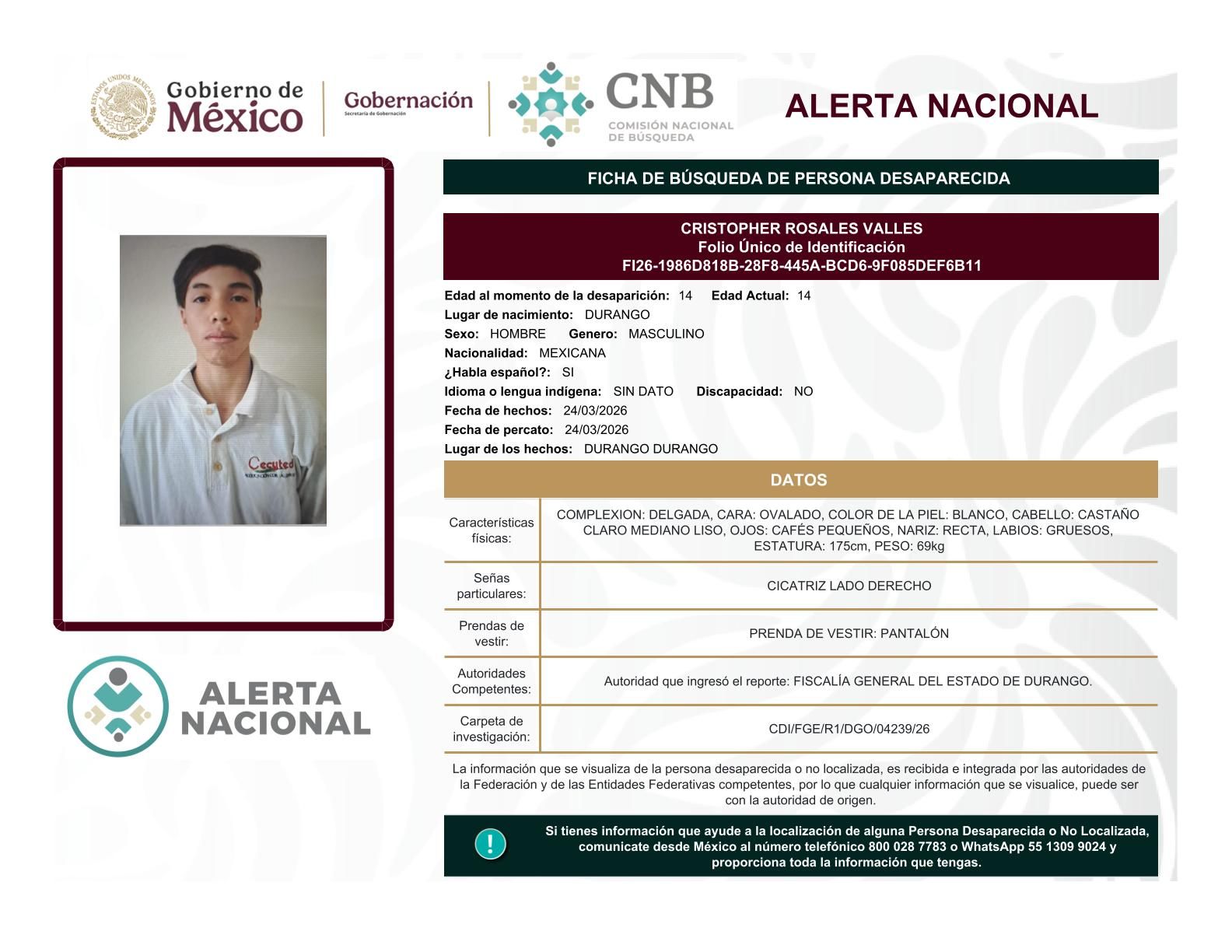 
    
        CRISTOPHER ROSALES VALLES
    
    