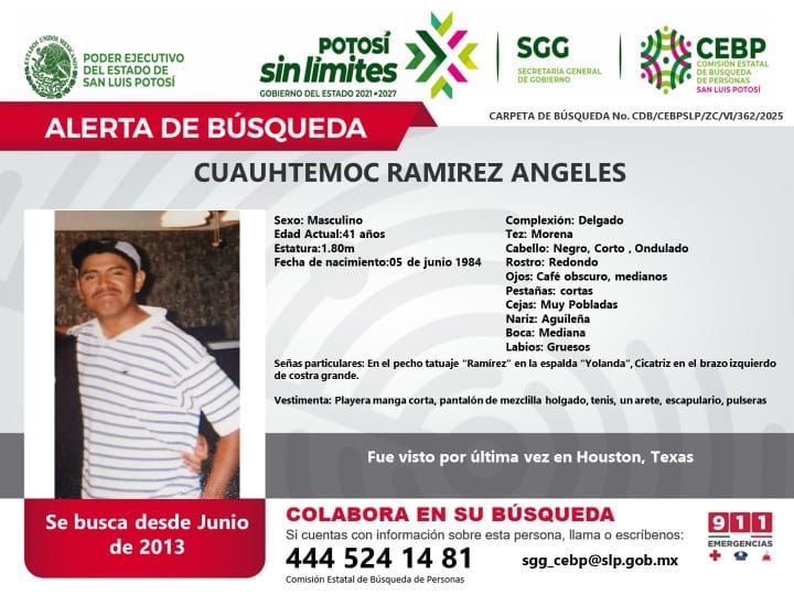 
    
        CUAUHTEMOC RAMIREZ ANGELES
    
    