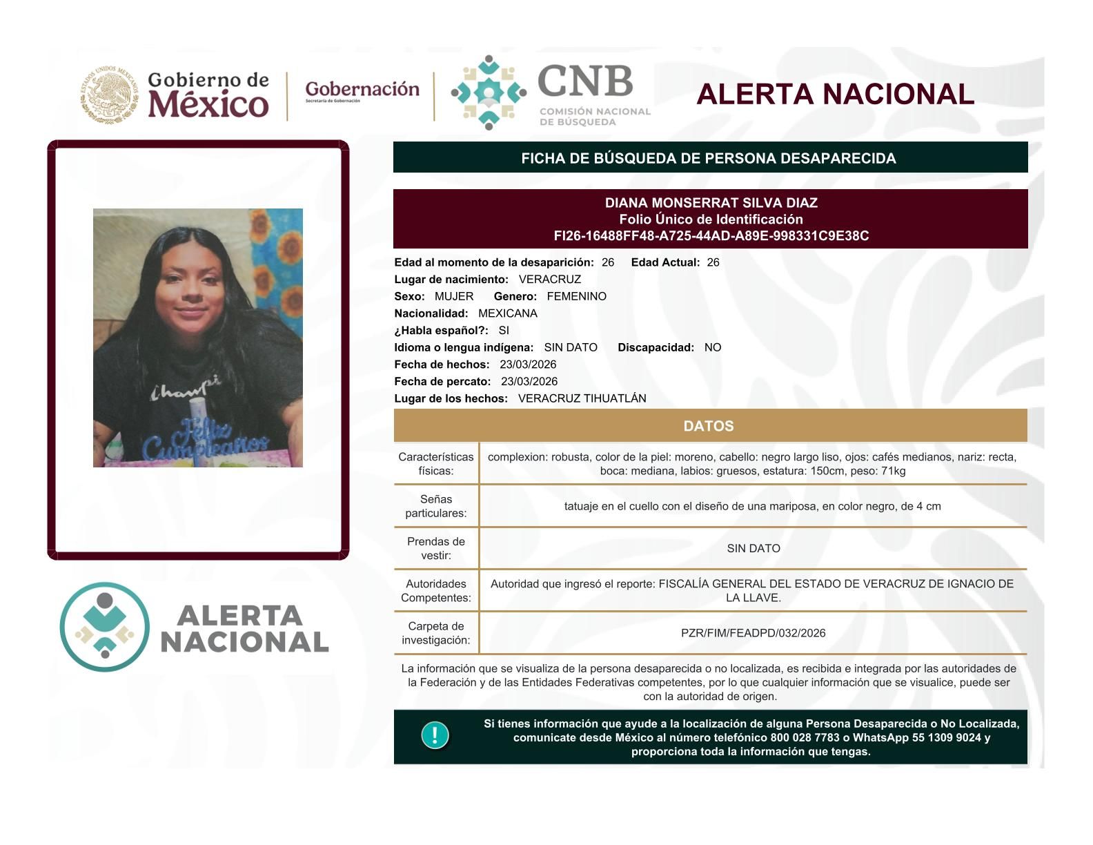 
    
        DIANA MONSERRAT SILVA DIAZ
    
    