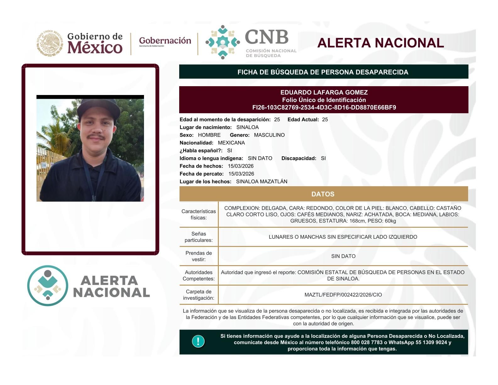 
    
        EDUARDO LAFARGA GOMEZ
    
    