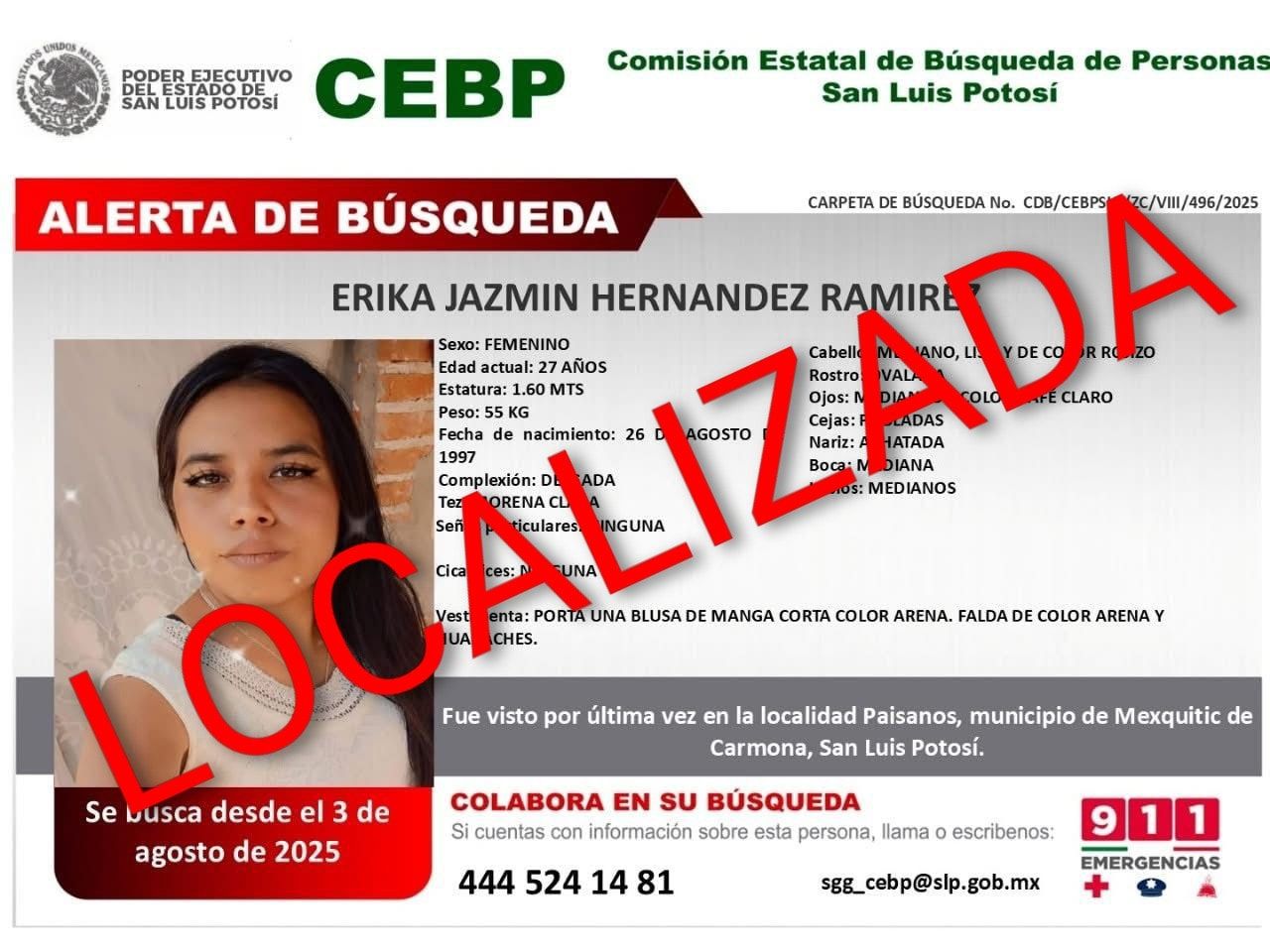 
    
        ERIKA JAZMIN HERNANDEZ RAMIREZ
    
    