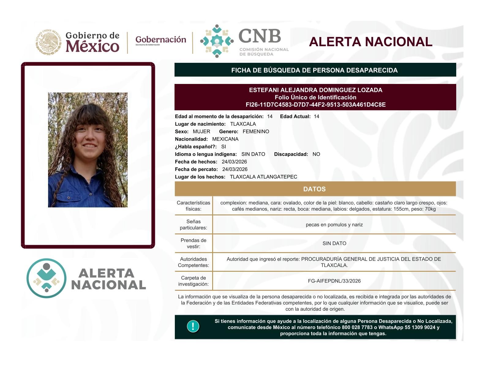 
    
        ESTEFANI ALEJANDRA DOMINGUEZ LOZADA
    
    