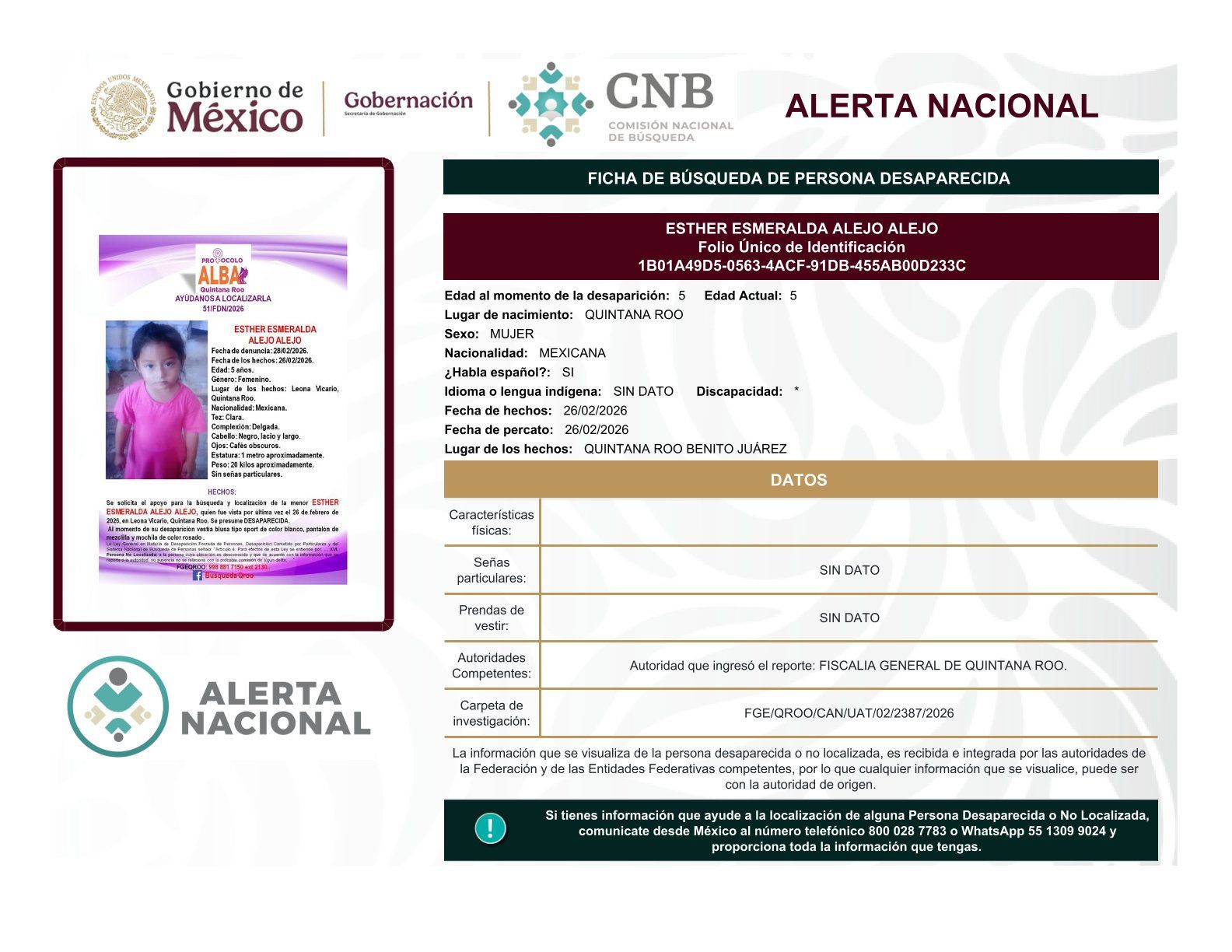 
    
        ESTHER ESMERALDA ALEJO ALEJO
    
    