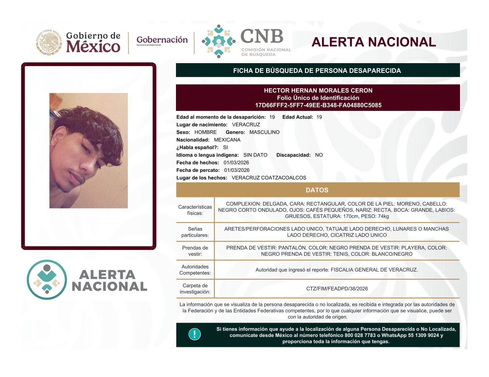 
    
        HECTOR HERNAN MORALES CERON
    
    
