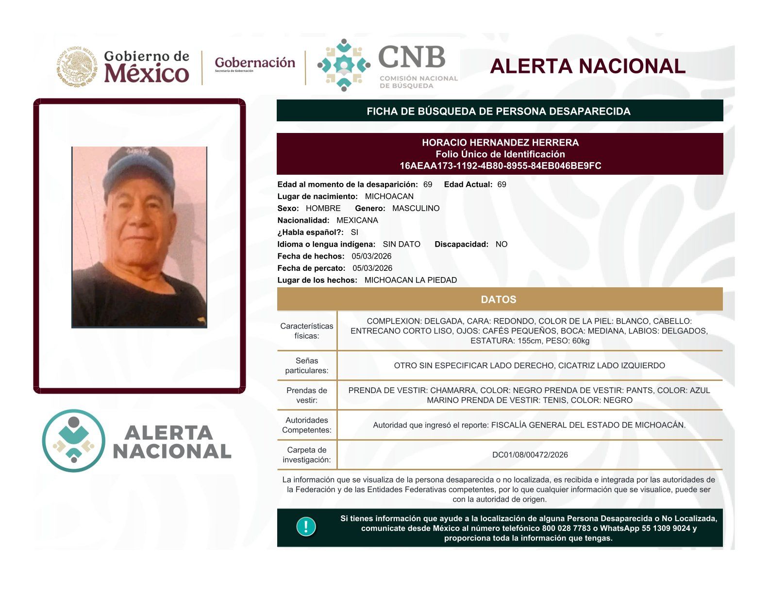 
    
        HORACIO HERNANDEZ HERRERA
    
    