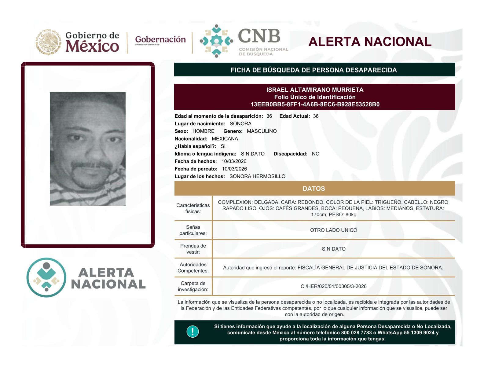 
    
        ISRAEL ALTAMIRANO MURRIETA
    
    
