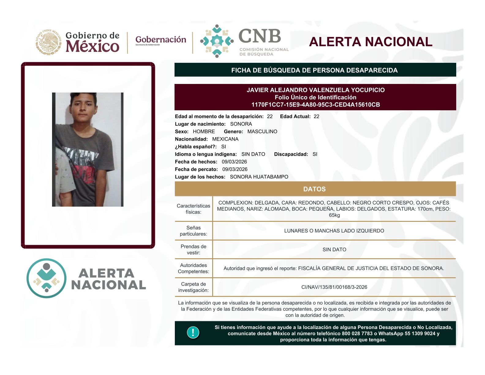 
    
        JAVIER ALEJANDRO VALENZUELA YOCUPICIO
    
    