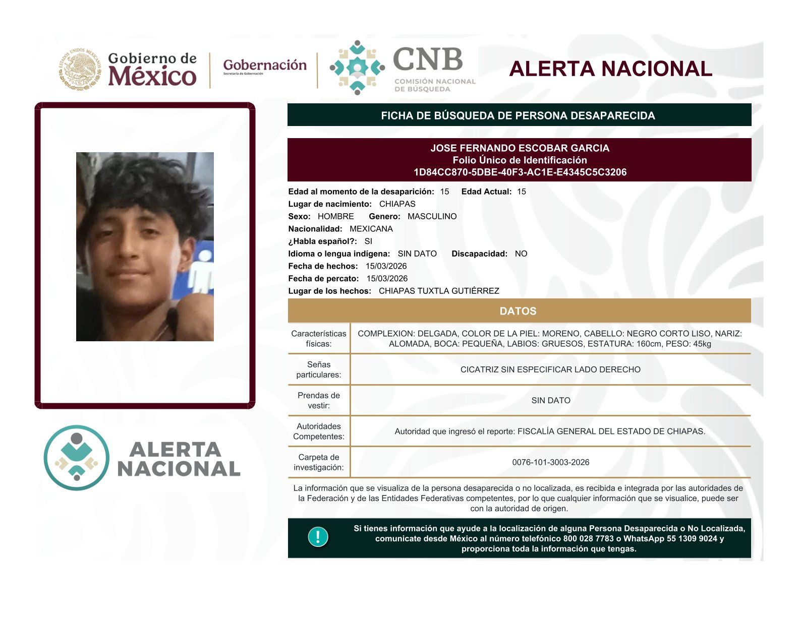 
    
        JOSE FERNANDO ESCOBAR GARCIA
    
    