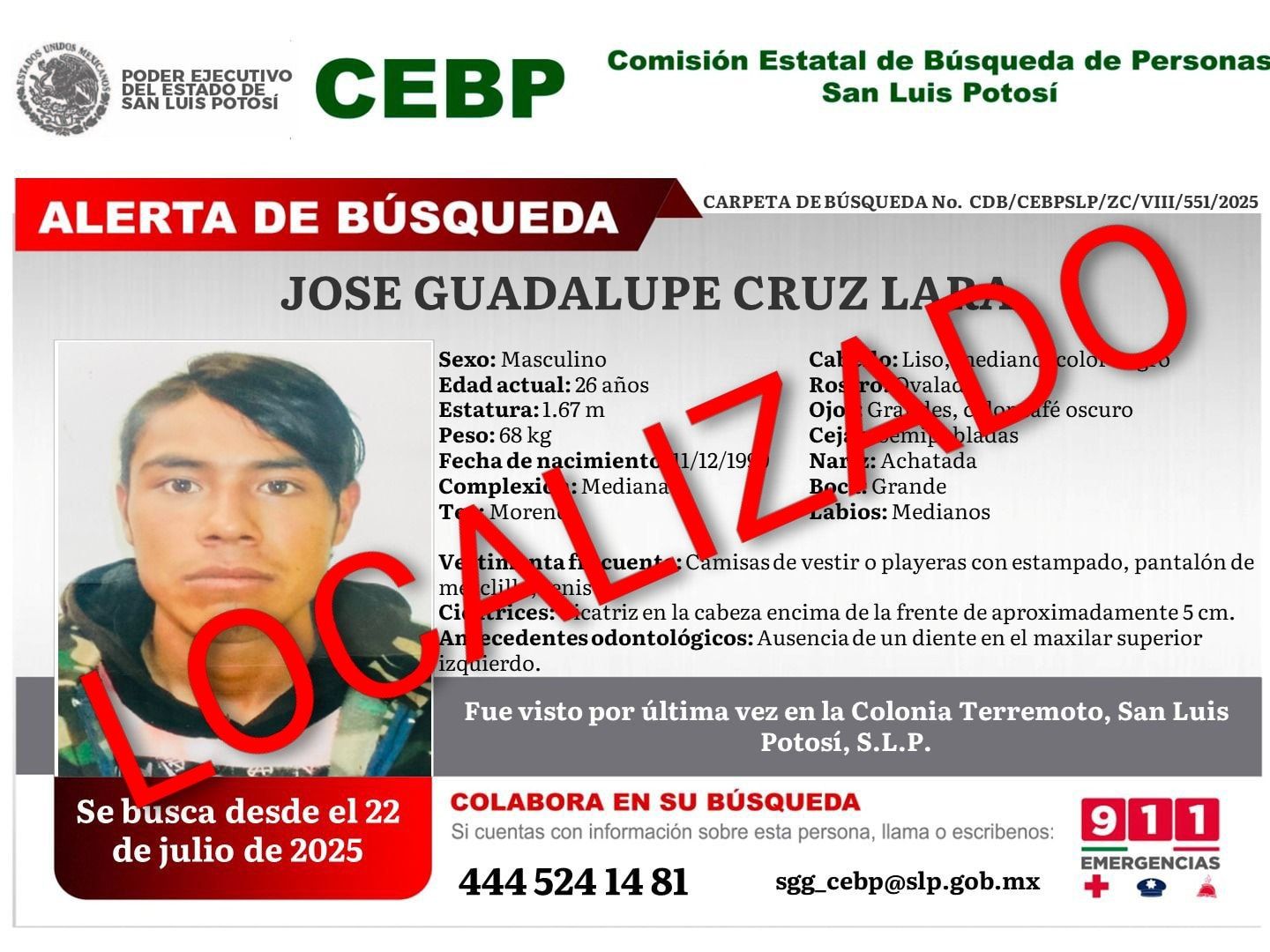 
    
        JOSE GUADALUPE CRUZ LARA
    
    