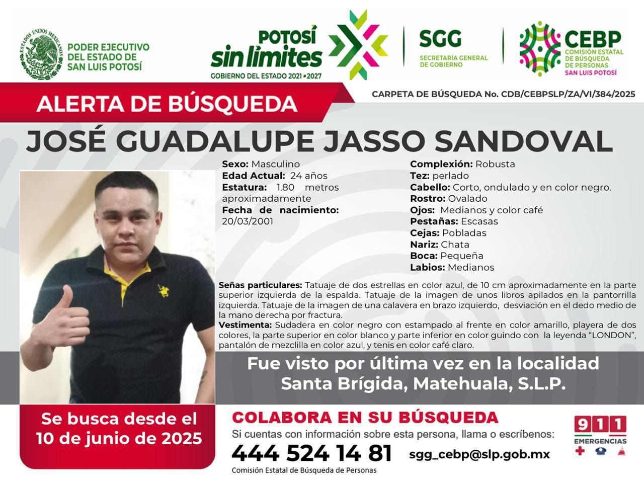 
    
        JOSE GUADALUPE JASSO SANDOVAL
    
    