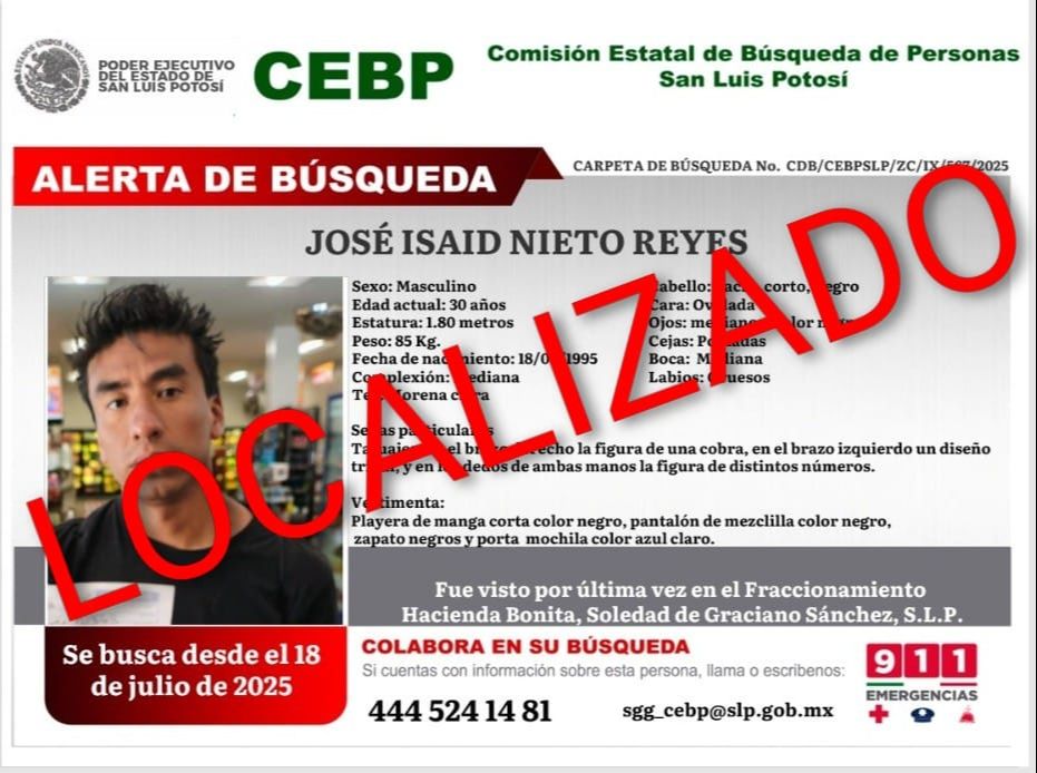 
    
        JOSE ISAID NIETO REYES
    
    