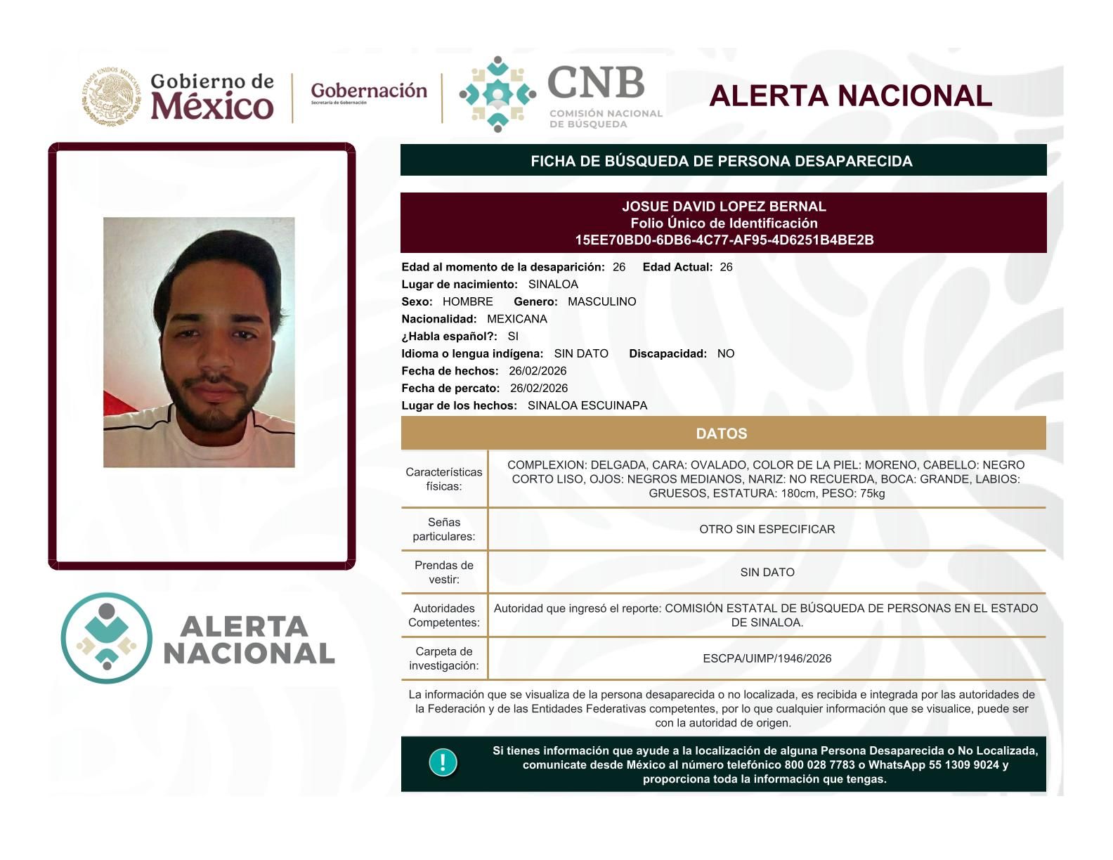 
    
        JOSUE DAVID LOPEZ BERNAL
    
    