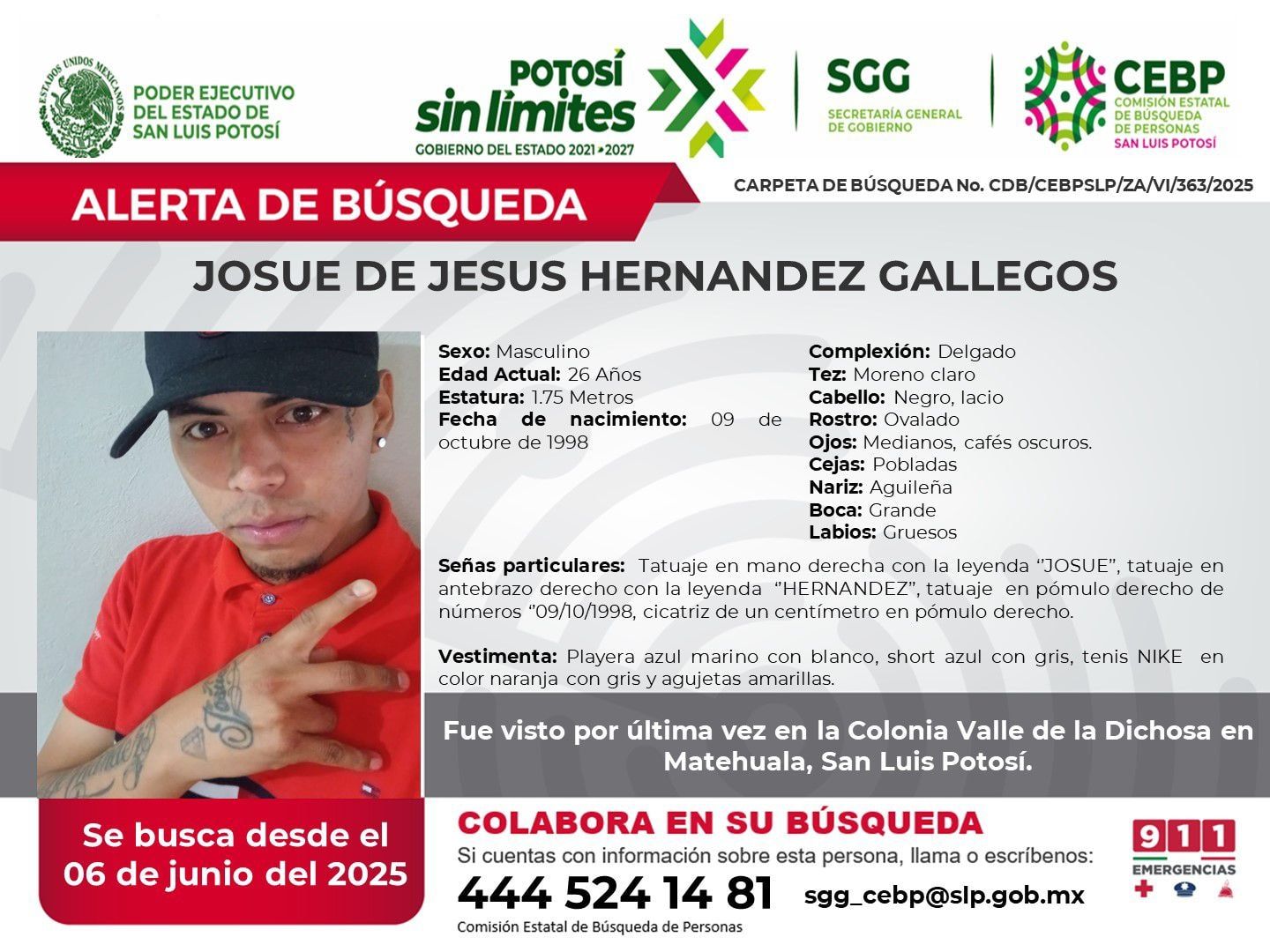 
    
        JOSUE DE JESUS HERNANDEZ GALLEGOS
    
    
