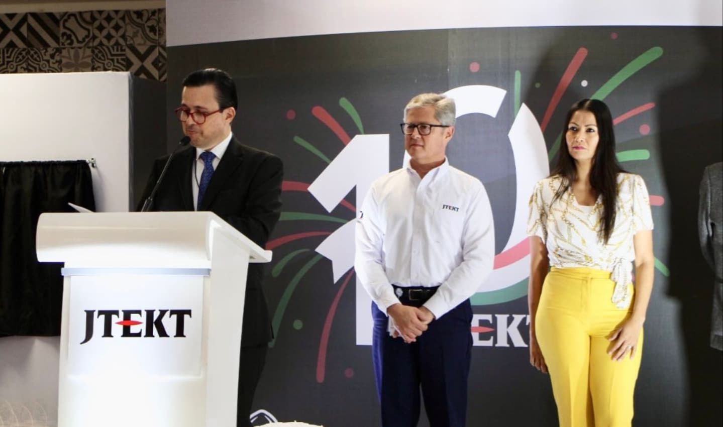 
    
        10° aniversario de JTEKT en San Luis Potosí.
    
    