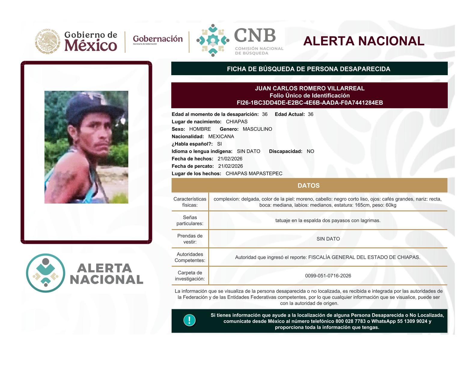 
    
        JUAN CARLOS ROMERO VILLAREAL
    
    