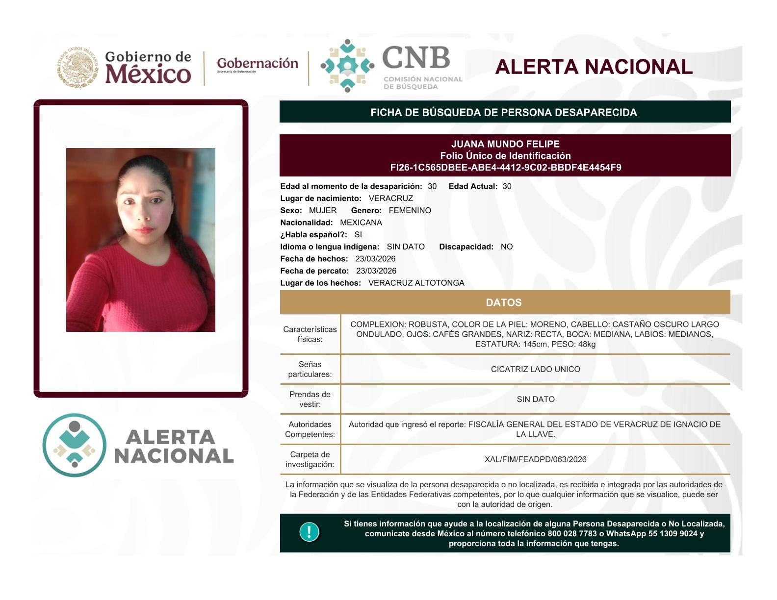 
    
        JUANA MUNDO FELIPE
    
    