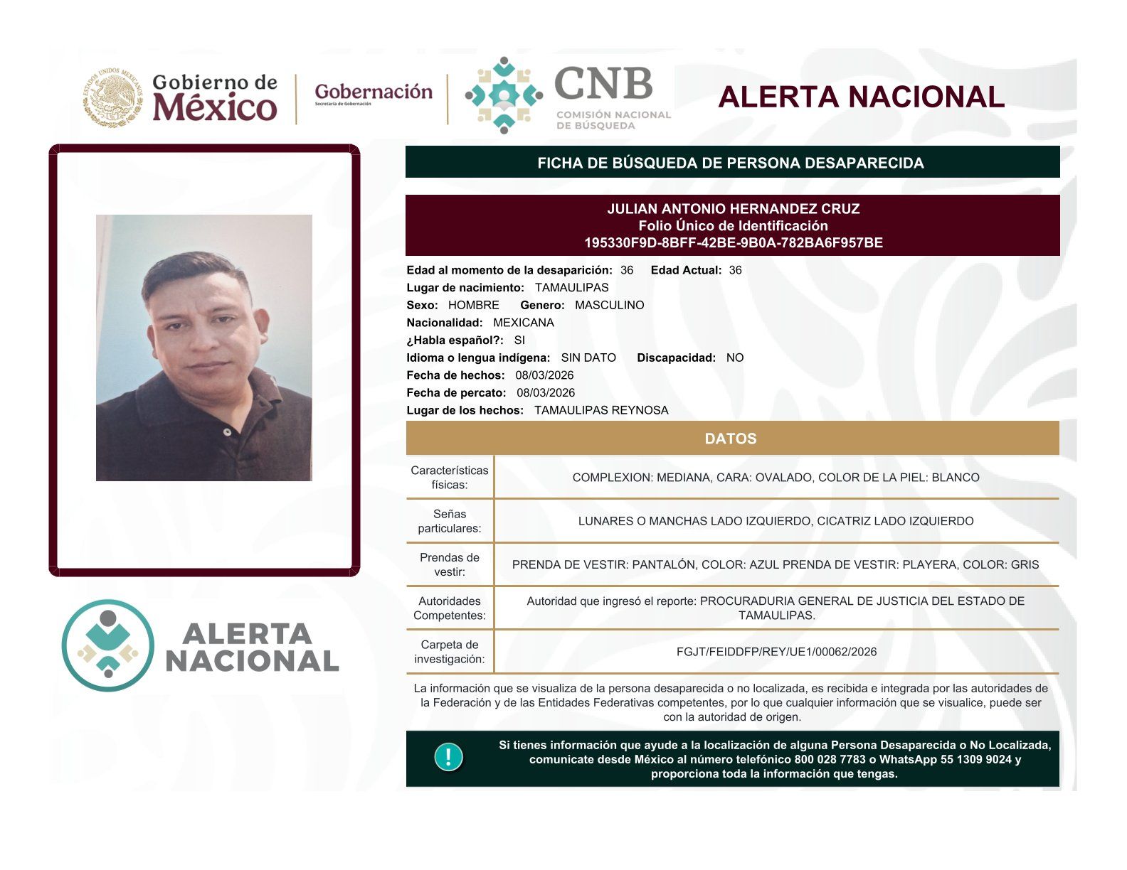 
    
        JULIAN ANTONIO HERNANDEZ CRUZ
    
    