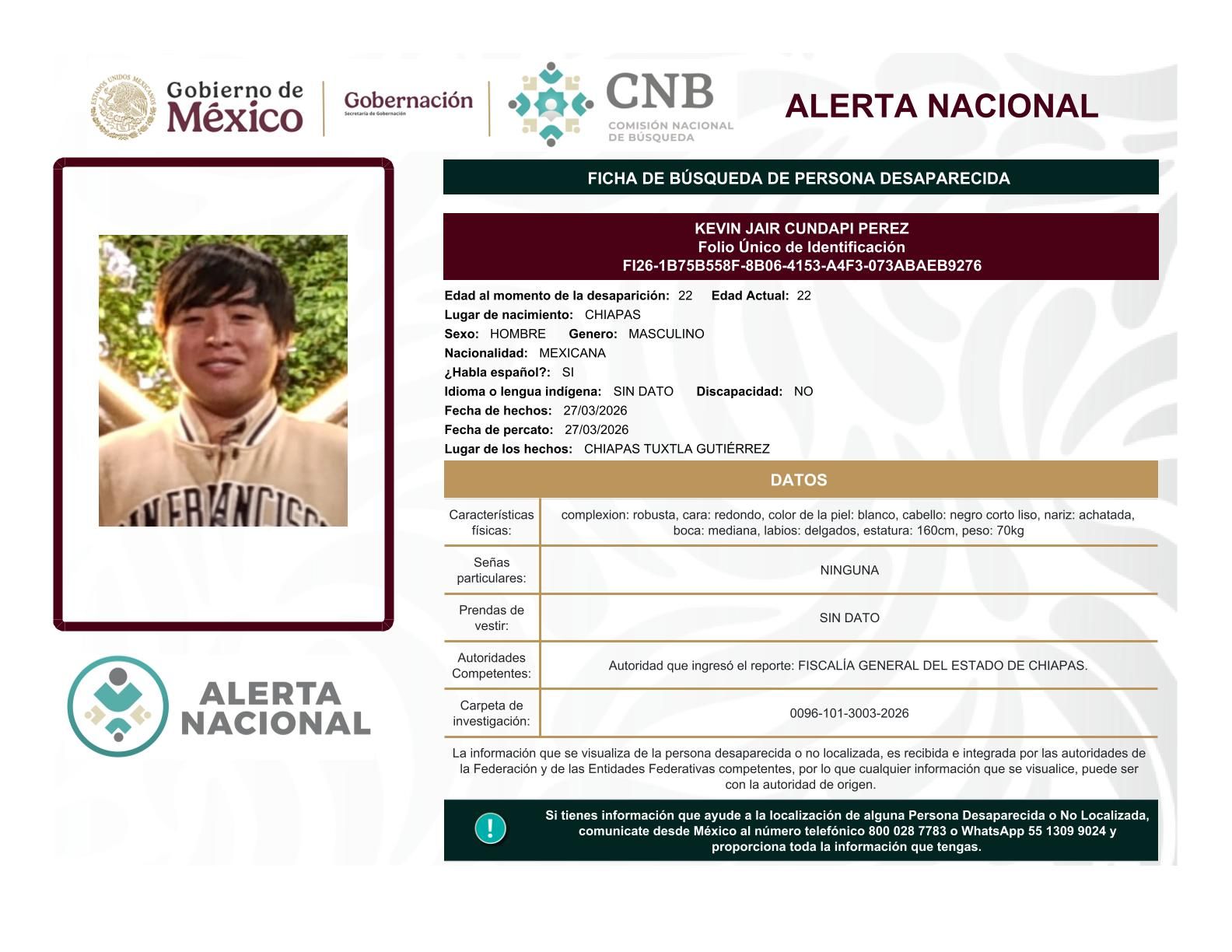 
    
        KEVIN JAIR CUNDAPI PEREZ
    
    