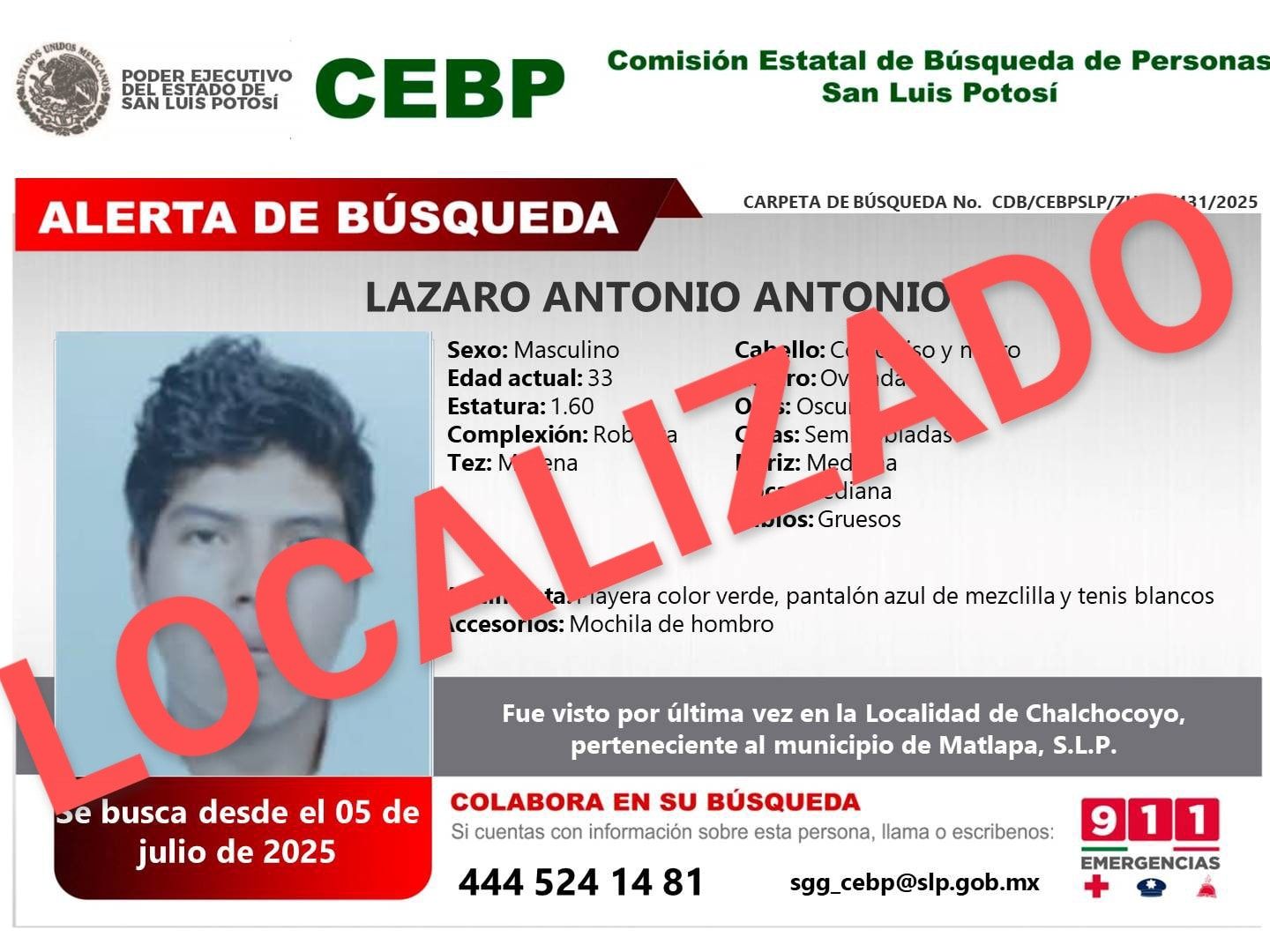
    
        LAZARO ANTONIO ANTONIO
    
    