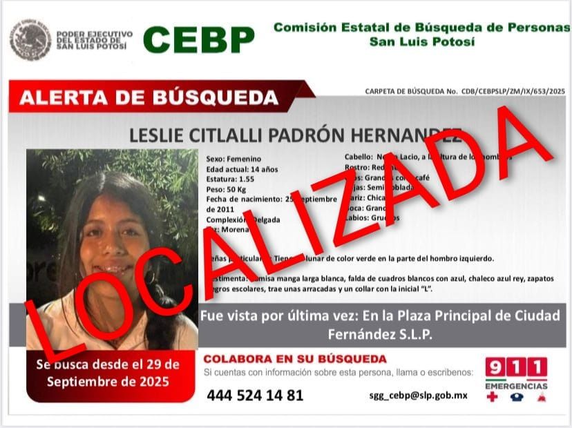 
    
        LESLIE CITLALLI PADRON HERNANDEZ
    
    