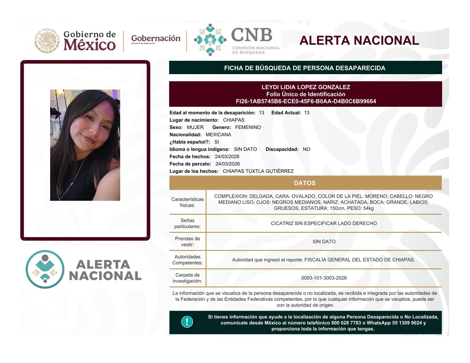 
    
        LEYDI LIDIA LOPEZ GONZALEZ
    
    