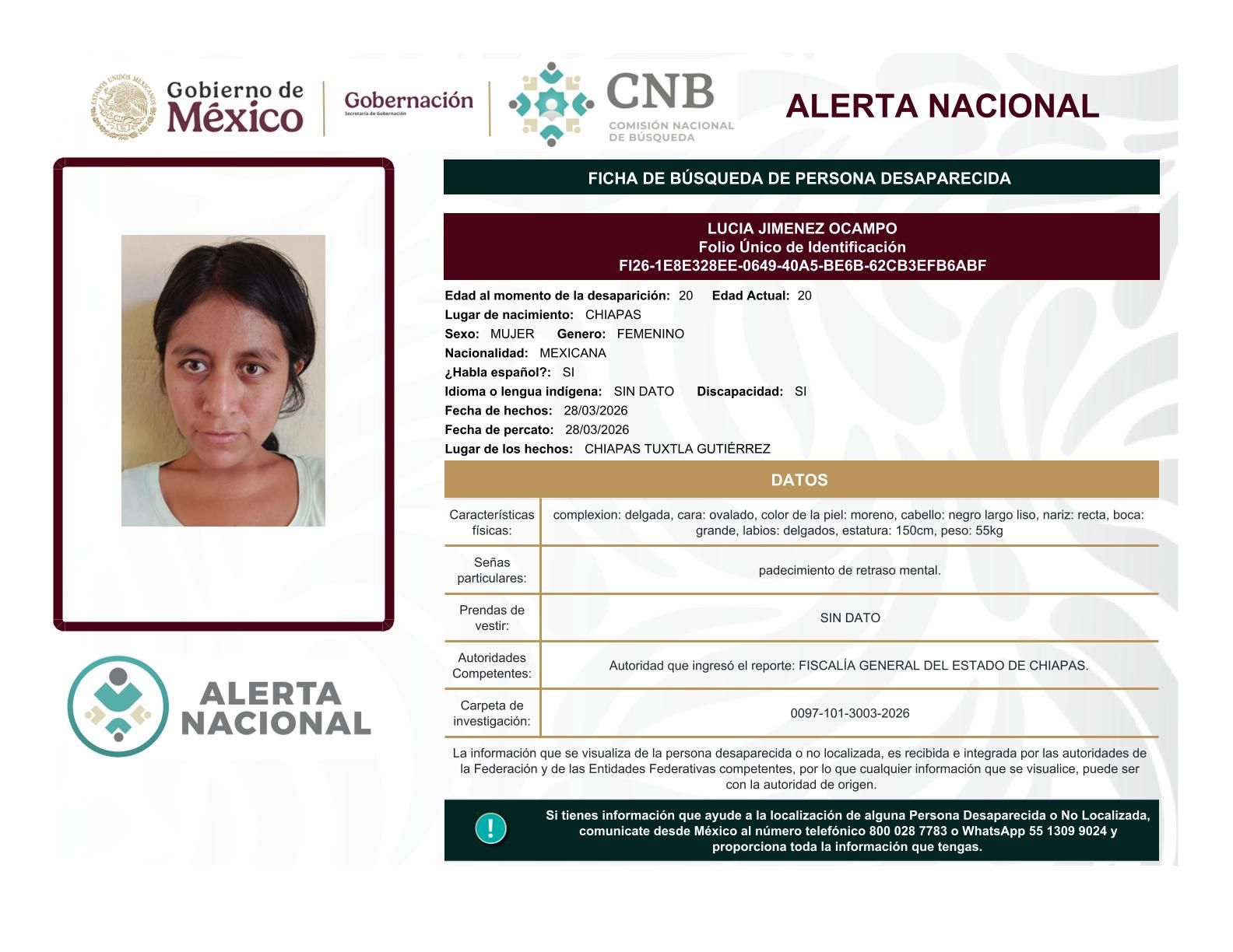 
    
        LUCIA JIMENEZ OCAMPO
    
    