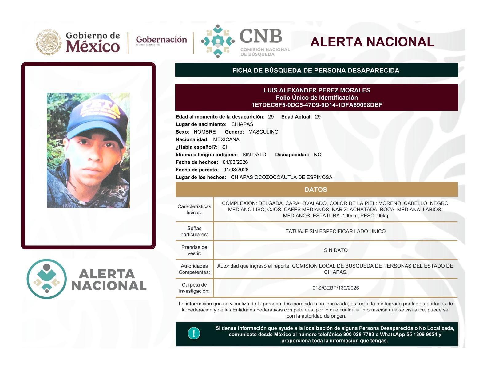 
    
        LUIS ALEXANDER PEREZ MORALES
    
    