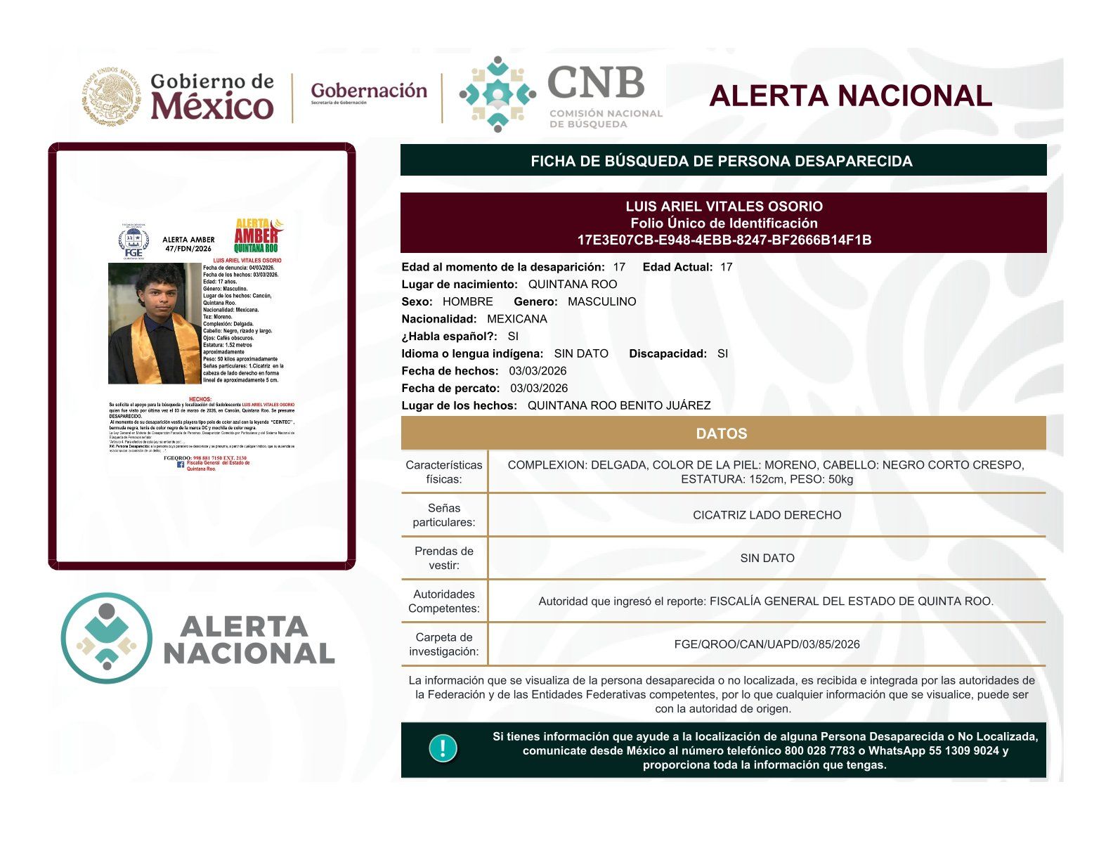 
    
        LUIS ARIEL VITALES OSORIO
    
    