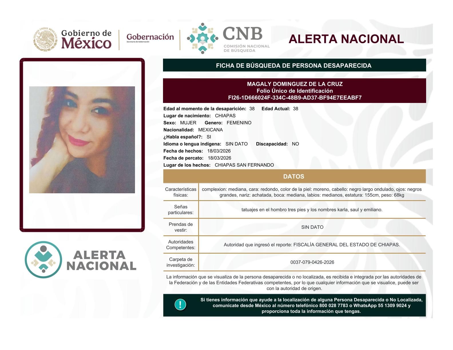 
    
        MAGALY DOMINGUEZ DE LA CRUZ
    
    