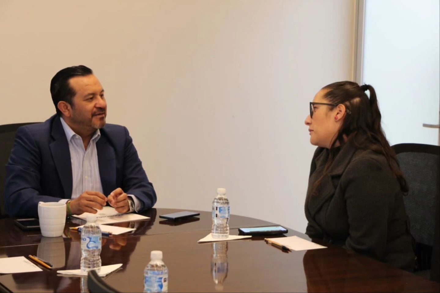 
    
        entrevista con Marco Antonio Flores, Director General de El Exprés San Luis, y su equipo editorial
    
    