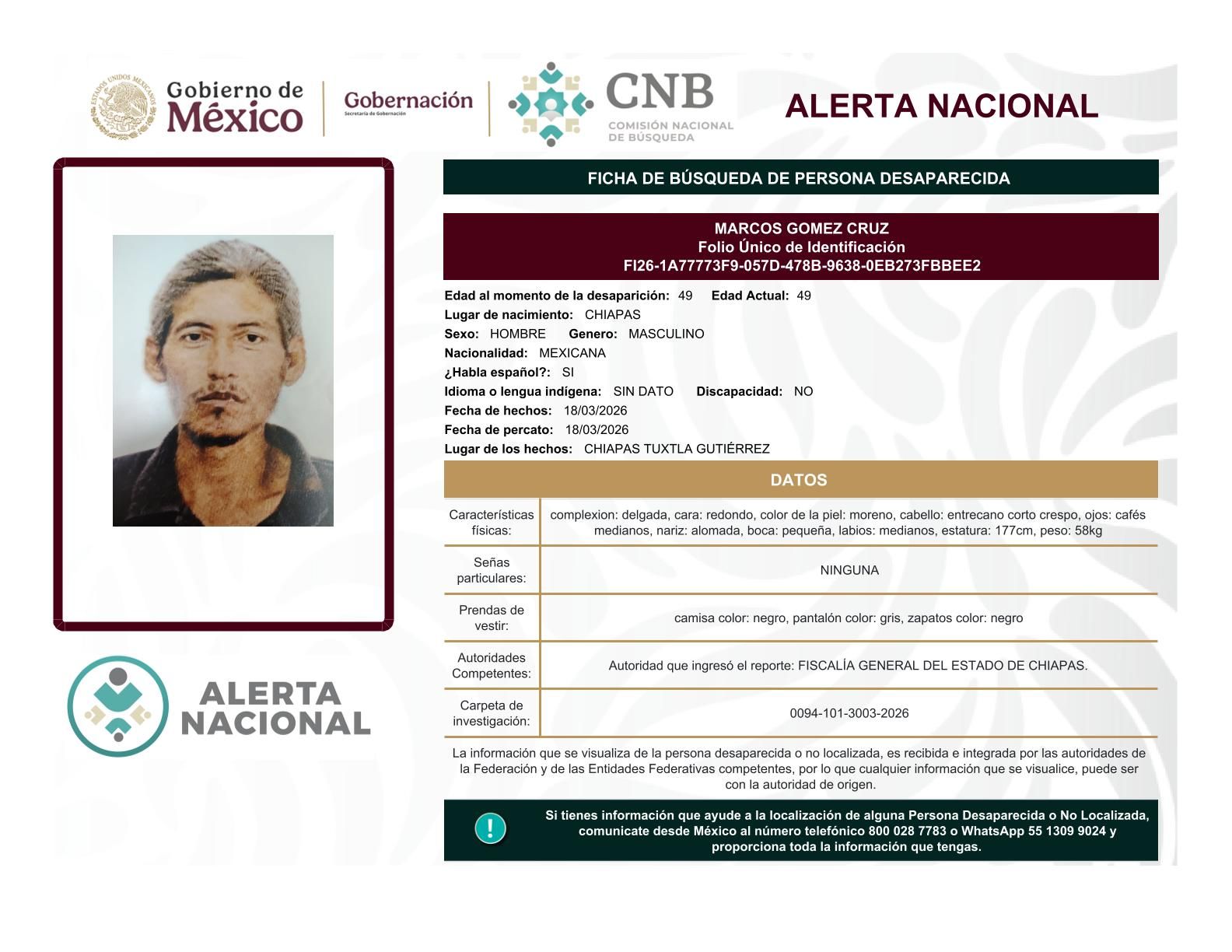 
    
        MARCOS GOMEZ CRUZ
    
    