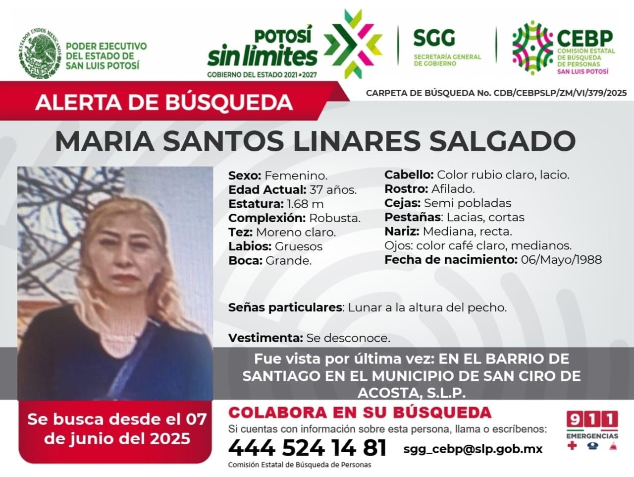 
    
        MARIA SANTOS LINARES SALGADO
    
    