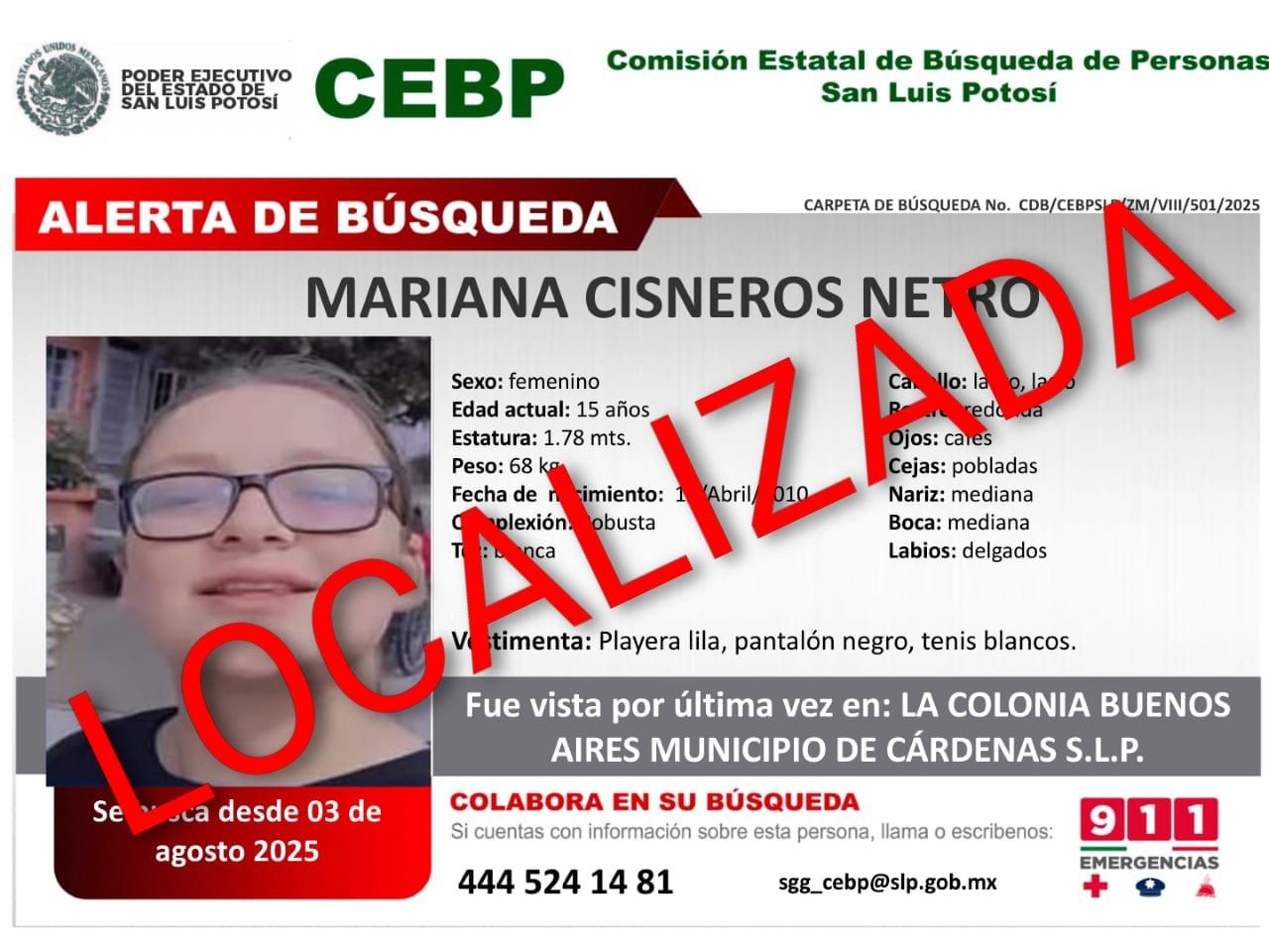 
    
        MARIANA CISNEROS NETRO
    
    