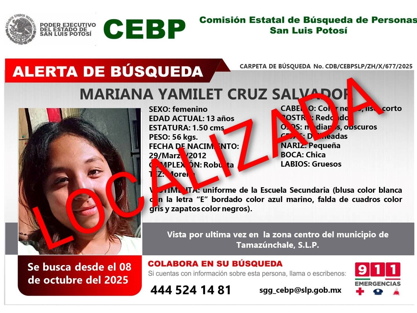 
    
        MARIANA YAMILET CRUZ SALVADOR
    
    