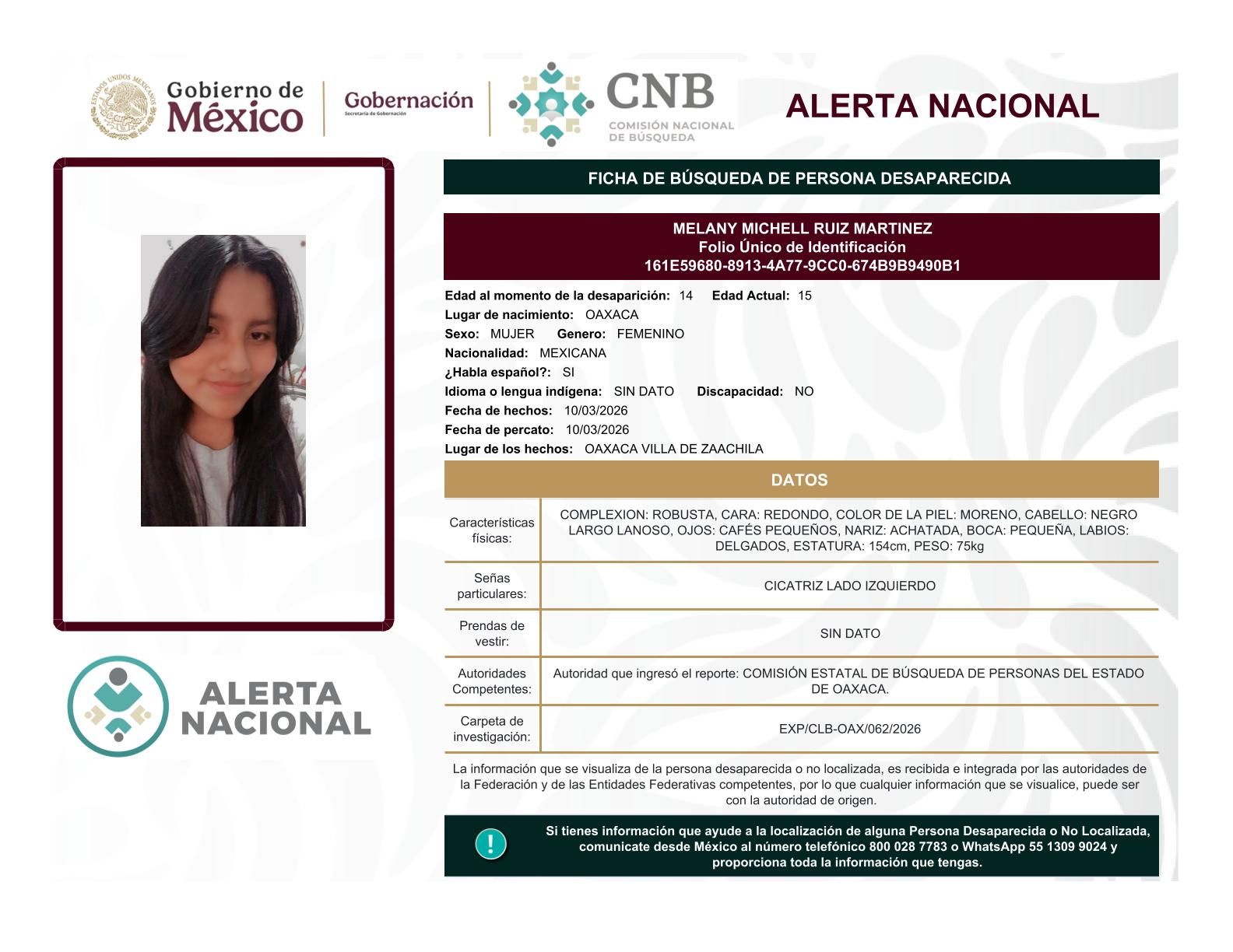 
    
        MELANY MICHELL RUIZ MARTINEZ
    
    