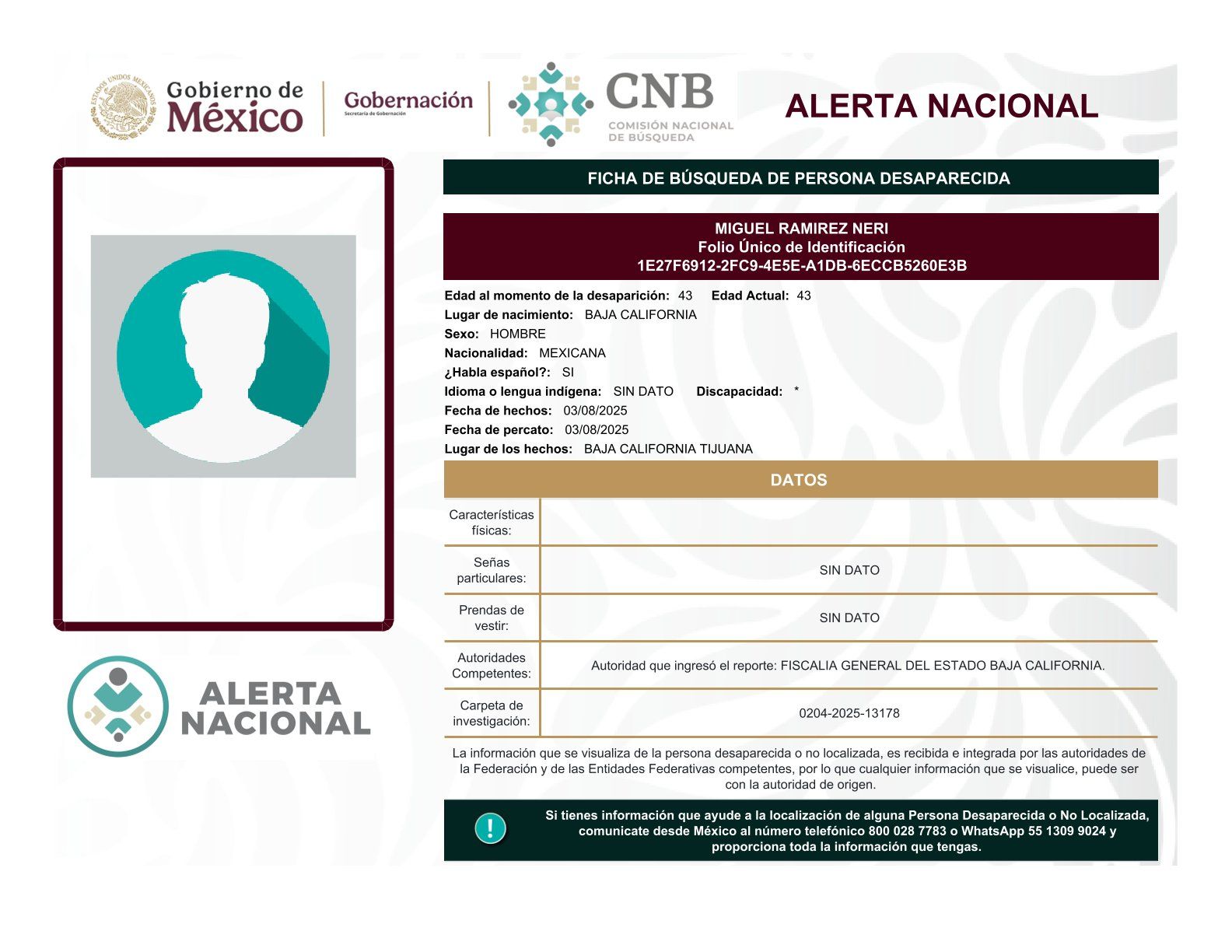 
    
        MIGUEL RAMIREZ NERI
    
    