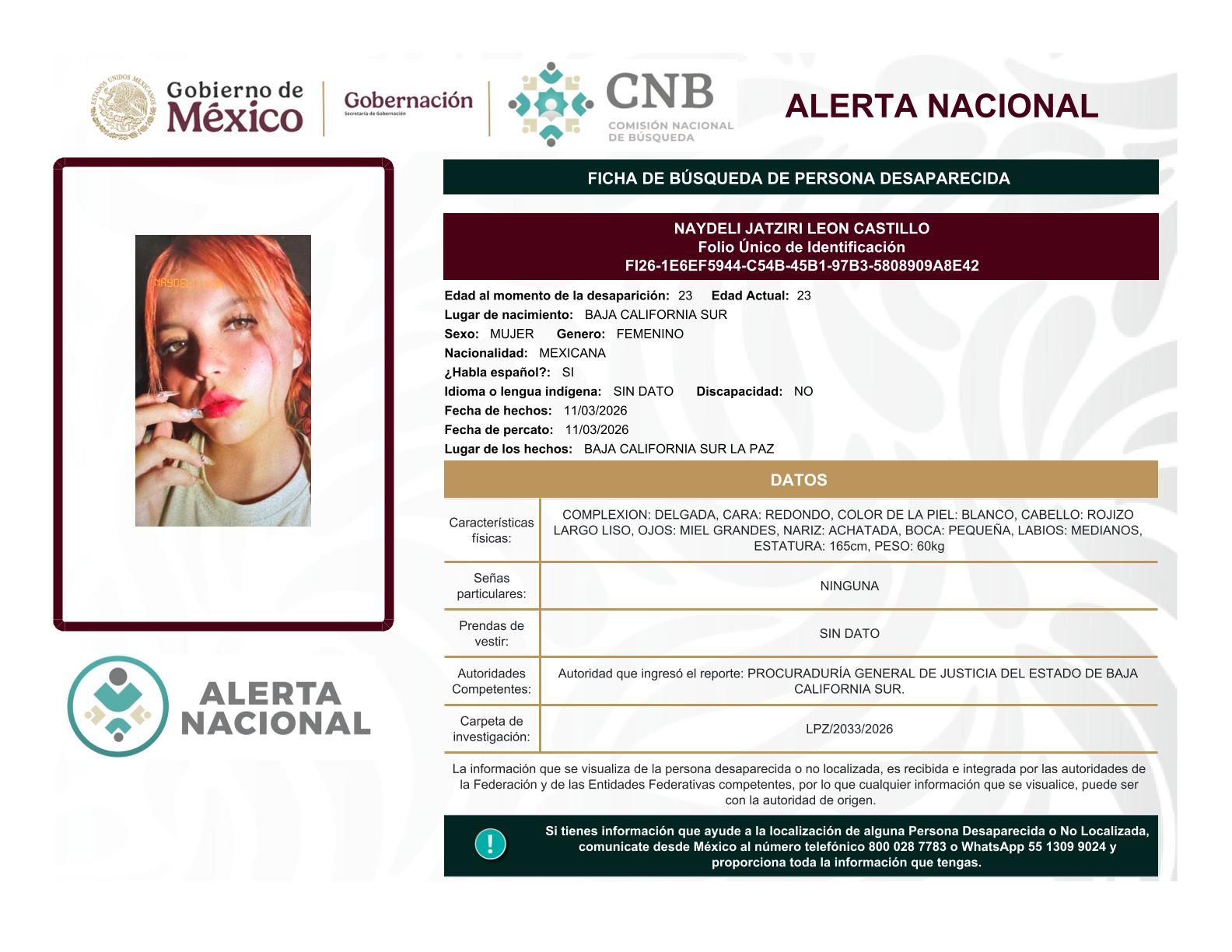 
    
        NAYDELI JATZIRI LEON CASTILLO
    
    