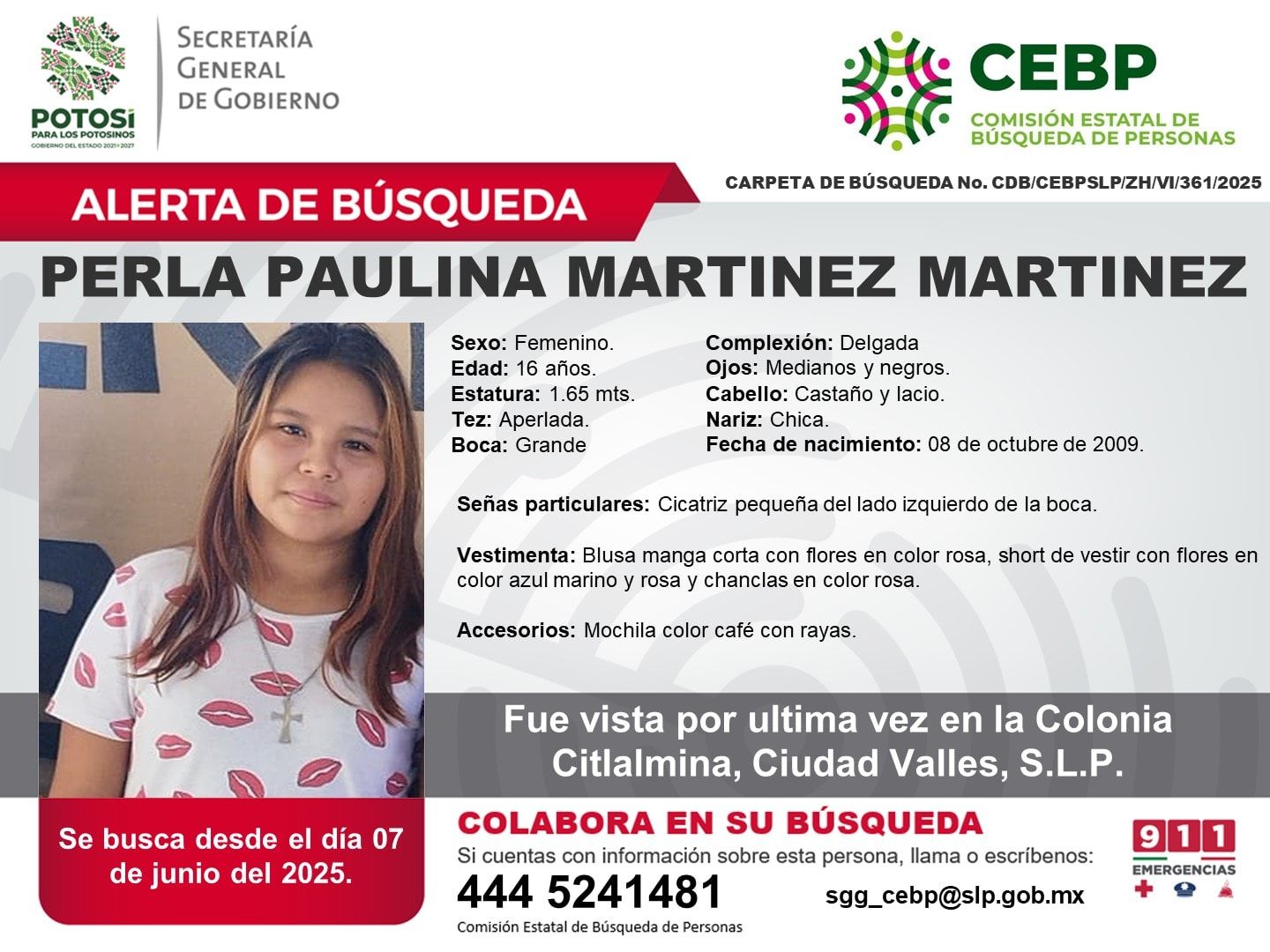 
    
        PERLA PAULINA MARTINEZ MARTINEZ
    
    