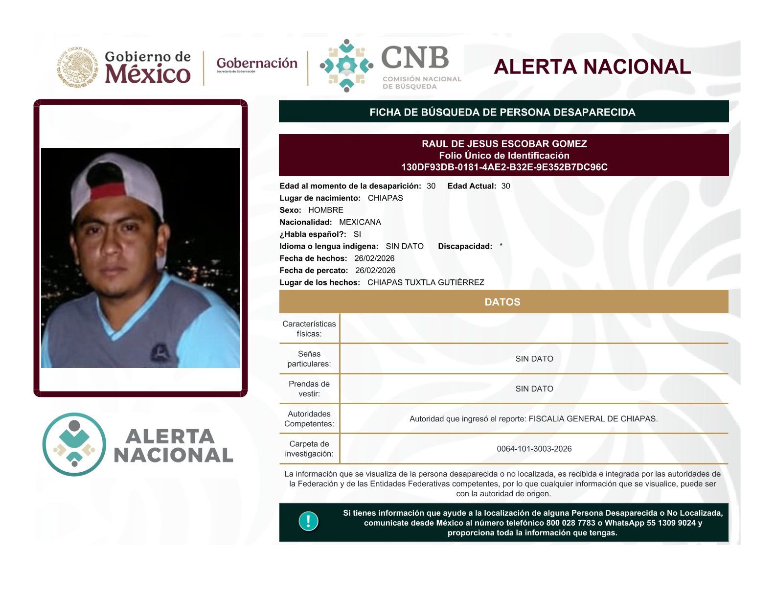 
    
        RAUL DE JESUS ESCOBAR GOMEZ
    
    